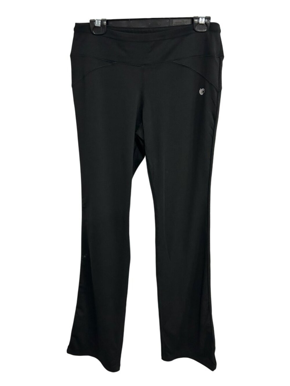 Inmotion NY&Co Black Stretch Bootcut Yoga Pants Size S Long Athleisure Minimalis